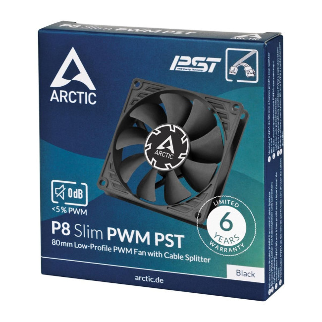 Корпусний вентилятор 80MM P8 SLIM PWM PST ACFAN00295A ARCTIC