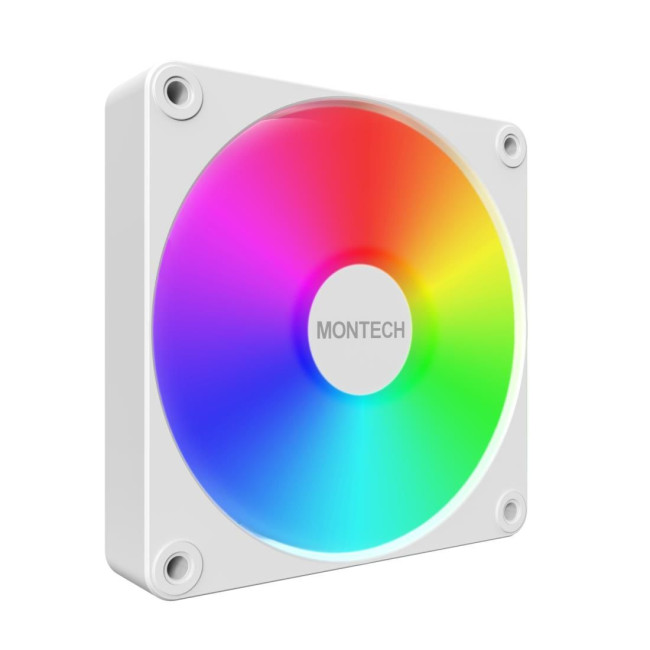 Корпусний вентилятор 120MM GF120 V2 ARGB PWM (W) MONTECH