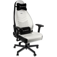 Ігрове крісло Noblechairs ICON штучна шкіра, білий/чорний