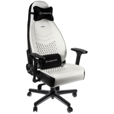 Ігрове крісло Noblechairs ICON штучна шкіра, білий/чорний