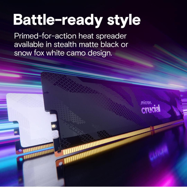Набір з двох модулів пам'яті PRO 32GB DDR5-6400 KIT2 CP2K16G64C32U5W CRUCIAL
