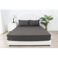 Простирадло на гумці Soho 160х200+25 см Dark Gray