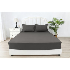 Простирадло на гумці Soho 160х200+25 см Dark Gray