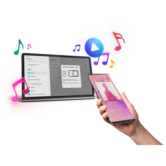 Планшет Lenovo Tab Plus WiFi 11.5  2K/MTK G99/8/25 6/Sleeve/Luna Grey