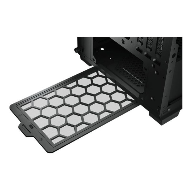 Ігровий корпус, 3*120mm ARGB, 1*120mm ARGB вентилятори передвстановлені, ATX/mATX/mini-ITX, скляне вікно