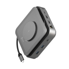 Док станція USB-C 10-в-1 (HDMI/PD/USB-A/USB-C/LAN)