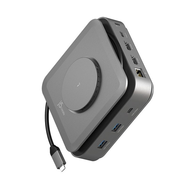 Док станція USB-C 10-в-1 (HDMI/PD/USB-A/USB-C/LAN)