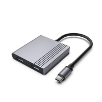 Док станція USB-C 3-в-1 (USB/HDMI/PD), сірий