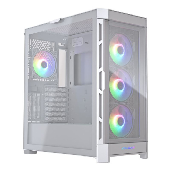 Ігровий корпус, 3*120mm ARGB, 1*120mm ARGB вентилятори передвстановлені, ATX/mATX/mini-ITX, скляне вікно