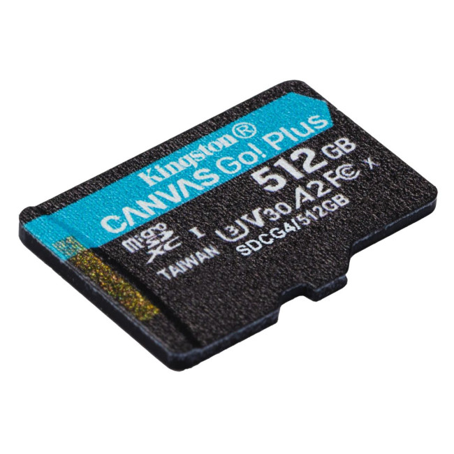 Карта пам’яті MICRO SDXC 512GB UHS-I W/ADAPTER SDCG4/512GB KINGSTON