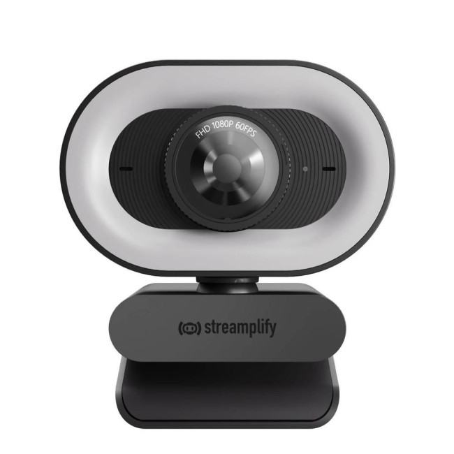 Веб-камера Streamplify CAM PLUS-FHD-2M60-LIGHT, чорний