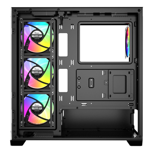 Корпус для комп'ютера ATX W/O PSU GAMMA C72 BK ARGB (GAMMA-C72-BKD400XX-GL) OCYPUS