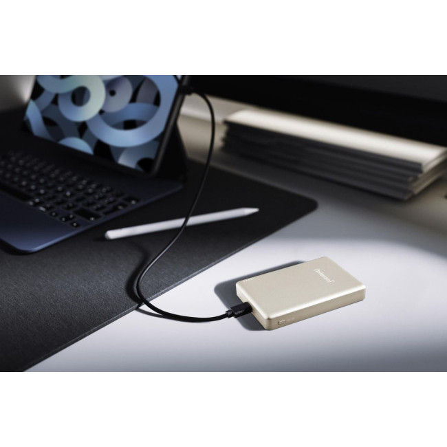 Портативний зарядний пристрій USB 10000MAH MAG CHAMPAGNE MW10000 7344031 INTENSO