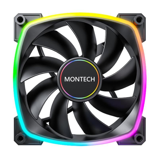 Корпусний вентилятор 140MM AX140 PWM BLACK MONTECH