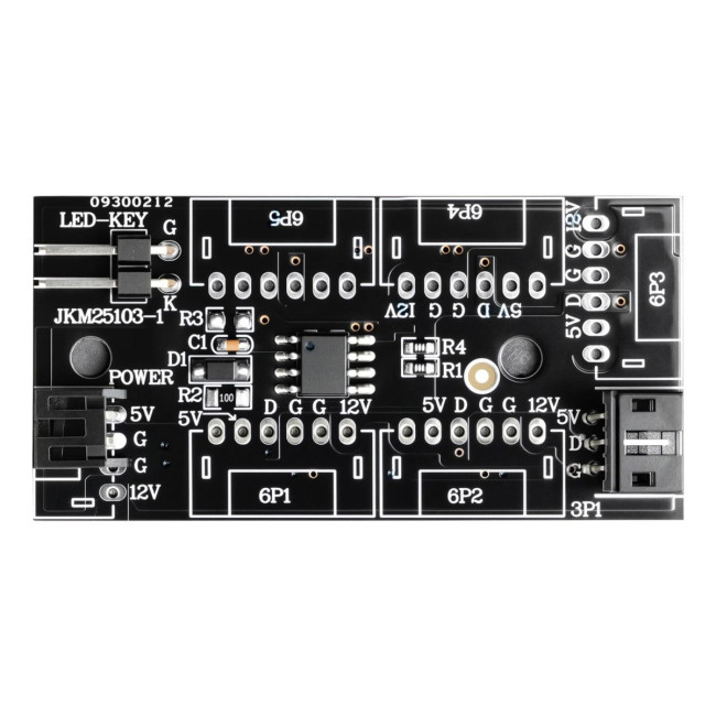 Корпус для комп'ютера MATX W/O PSU GAMMA C54 ARGB чорний (GAMMA-C54-BKD300XX-GL) OCYPUS