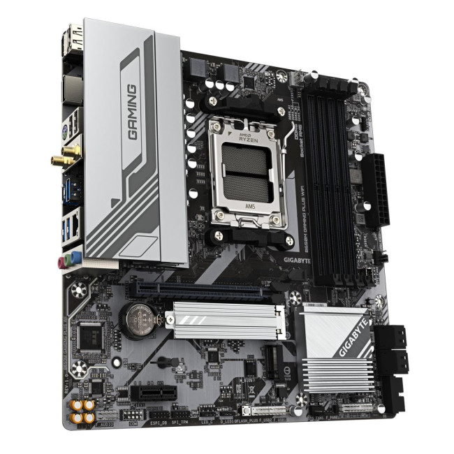Материнська плата AMD B650 SAM5 MATX B650M GAMING PLUS WF GIGABYTE