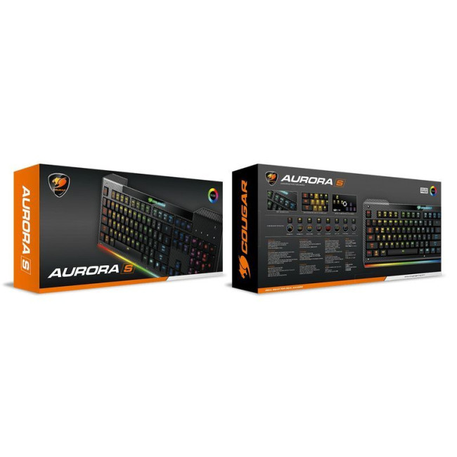 Клавіатура ігрова, RGB підсвічування, USB