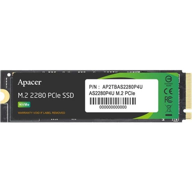SSD накопичувач Apacer M.2 2280 1TB (AP1TBAS2280P4U-1)