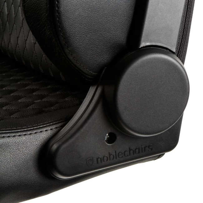 Ігрове крісло Noblechairs EPIC натуральна шкіра, чорний