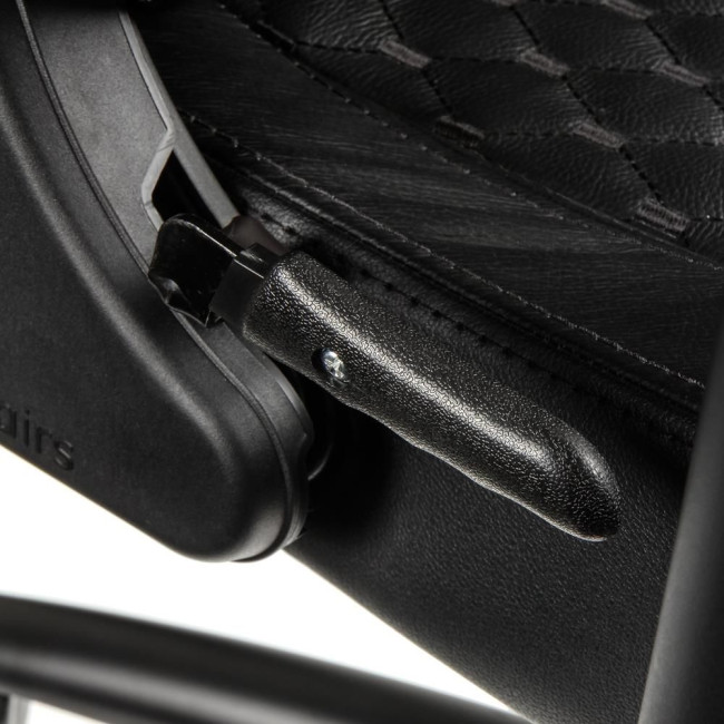 Ігрове крісло Noblechairs EPIC натуральна шкіра, чорний