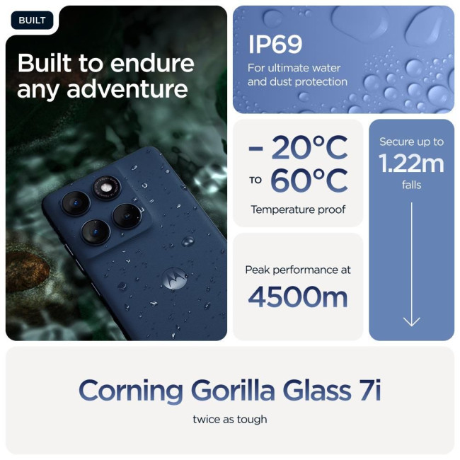 Мобільний телефон MOTO EDGE 60 12/256 SEA PB7H0018PL MOTOROLA