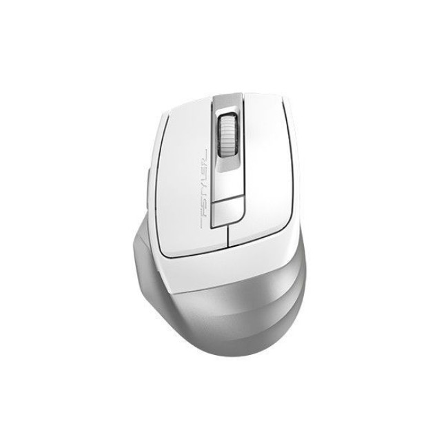 Миша бездротова безшумна Fstyler, Bluetooth / 2.4 ГГц, вбудований акумулятор,, 2000 DPI, білий