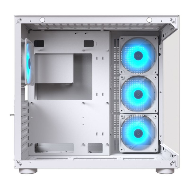 Ігровий корпус, 4*120 mm ARGB передвстановлені, Type-C x 1, USB3.0 x2, Audio x 1