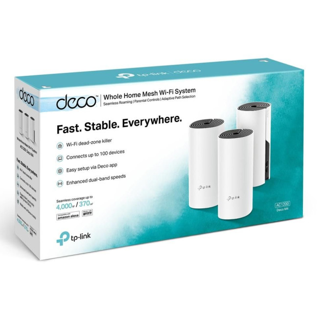 Домашня Mesh Wi-Fi система (3шт у комплекті), арт. Deco M4(3-pack)