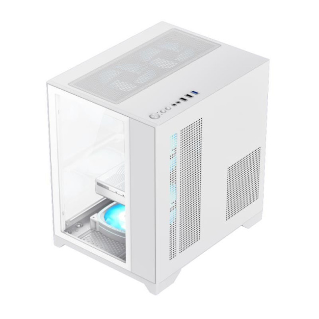 Корпус для комп'ютера MATX W/O PSU INFINITY MINI WHITE GAMEMAX