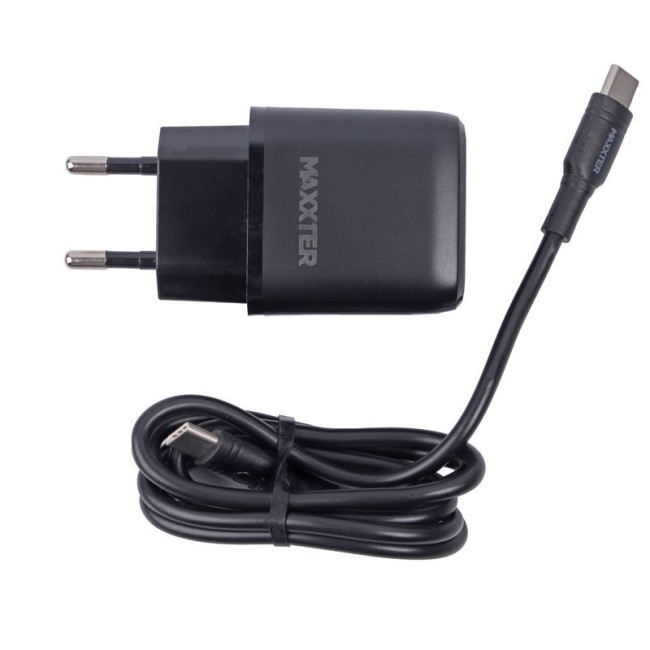1 USB-A + 1 Type-C + кабель Type-C до Type-C (Power Delivery 18 Вт + Quick Charge 18 Вт) 5V/3A-9V/2A-12V/1.5A