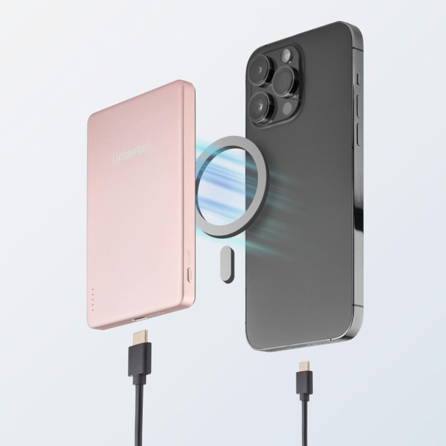 Портативний зарядний пристрій USB 5000MAH MAG ROSE MW5000 7344023 INTENSO