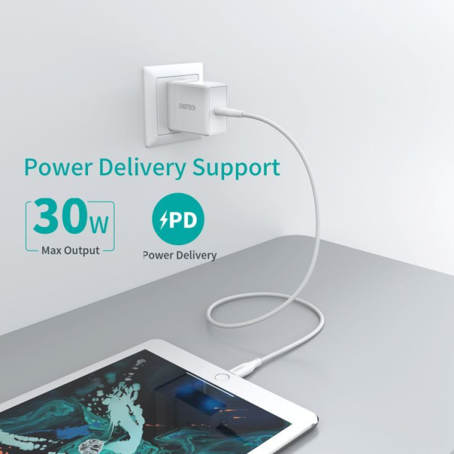 Кабель MFI, USB 2.0 Power Delivery (PD), C-тато/Lightning, 1.2 м