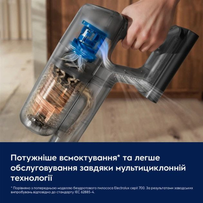 Акумуляторний пилосос Electrolux EP72AB21UG