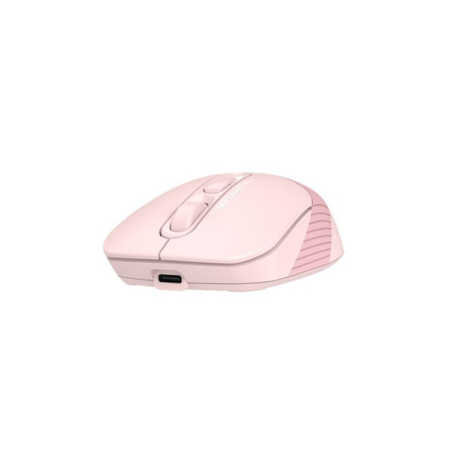 Миша бездротова Fstyler, Bluetooth / 2.4 ГГц, вбудований акумулятор, 2000 DPI, USB, рожевий