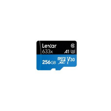 Карта пам’яті MICRO SDXC LEXAR 256GB UHS-I W/ADAPTER (LSDMI256BB633A)