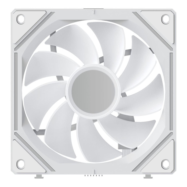 Набір із трьох вентиляторів для корпусу 120MM GAMMA F12 UNI WH ARGB REVERSE BLADE 3 IN 1 (GAMMA-F12-WH3AM01U-GL) OCYPUS