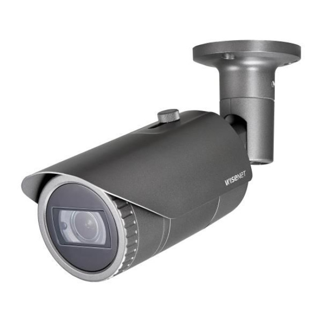 Мережева камера циліндрична 4MP @30fps, motorized vari-focal lens 3.1x (3.2 ~ 10.0mm) QNO-7082R HANWHA VISION