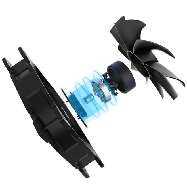 Вентилятор 120 mm, Hydraulic Bearing, 3Pin