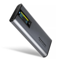 Зовнішній карман для SSD-накопичувачів AXAGON EEM2-SD2 USB-C 10Gbps - M.2 NVMe & SATA SSD DISPLAY box