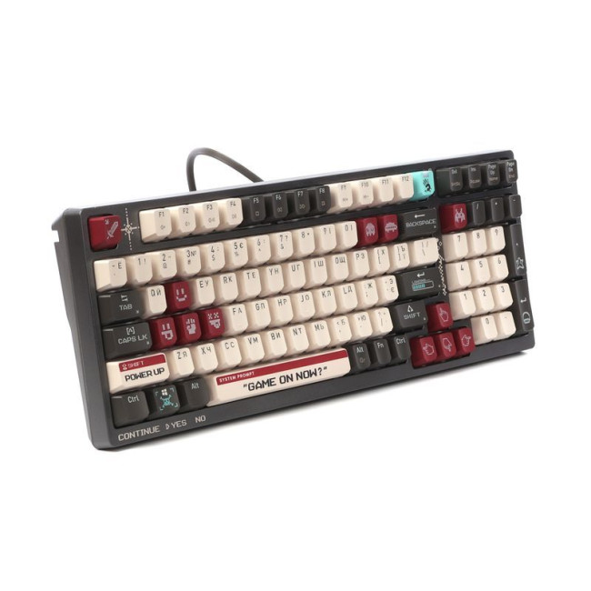 Клавіатура механічна ігрова, USB, підсвічування, BLMS Red Plus Switch