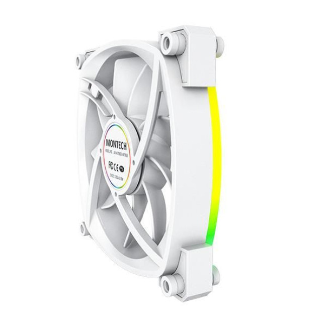 Корпусний вентилятор 120MM AX120 PWM WHITE MONTECH