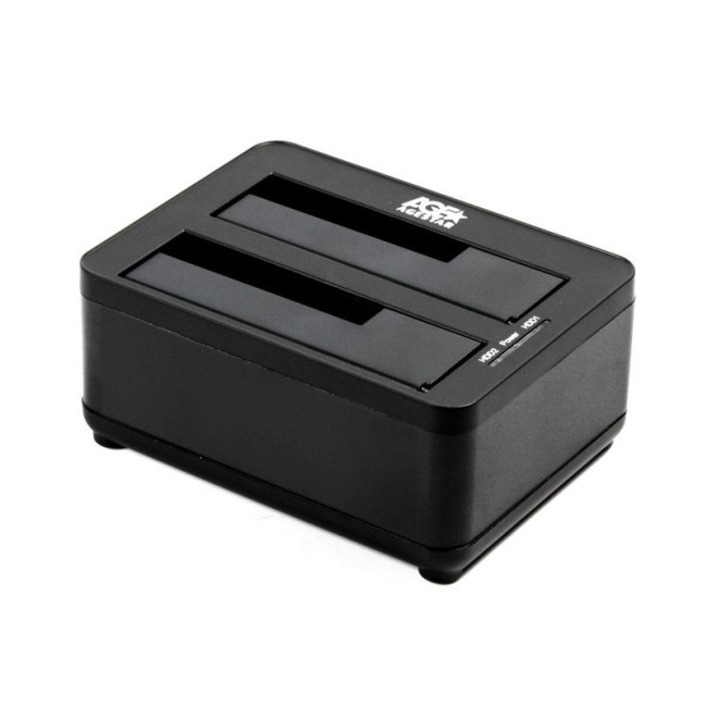 Док-станція, USB 3.0 2 слоти, чорний