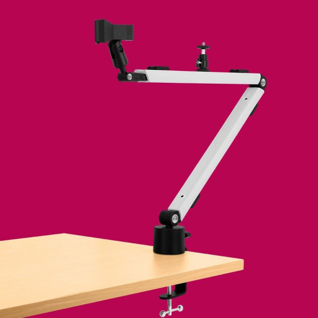 Пантограф для мікрофону Streamplify MOUNT ARM-MIC, білий