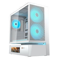 Ігровий корпус, 1* 360mm ARGB PWM 2*160 mm ARGB та 1 120 мм ARGB PWM передвстановлені, Type-C x1, USB3.0 x2, Audio x1