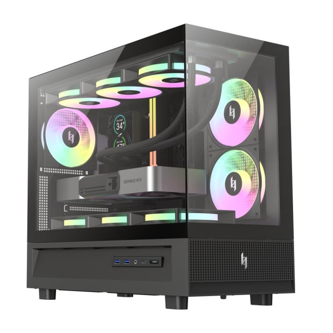 Корпус для комп'ютера MATX W/O PSU NEX C31 BK GAMEMAX