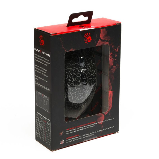 Ігрова миша Activated Bloody Blazing Gaming, оптична 6200 CPI