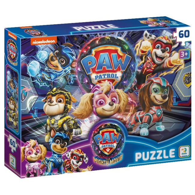 Пазл Dodo Paw Patrol Операція: вибух метеорита, 60 елементів (200532)