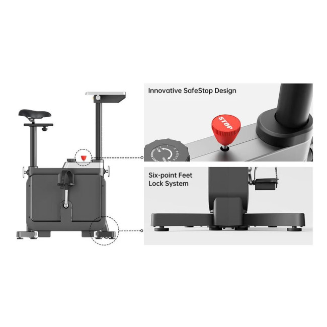 Велотренажер KINGSMIТH Workstation Bike W1B (EBW1B)