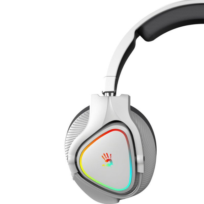 Ігрові бездротові навушники з мікрофоном, RGB, Bluetooth + 2.4GHz + 3.5 jack