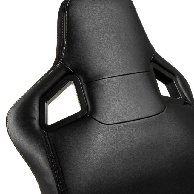 Ігрове крісло Noblechairs EPIC штучна шкіра, чорний/золотий